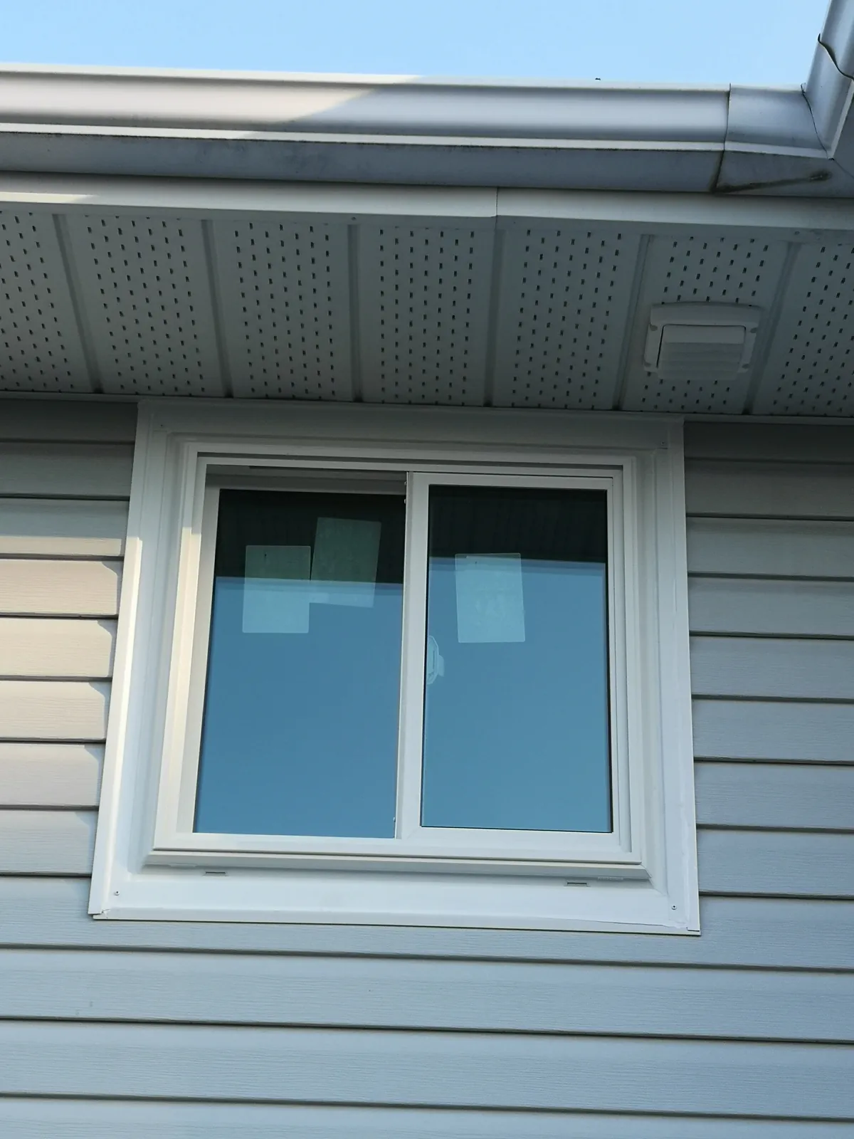 Black full-glass door with sidelite